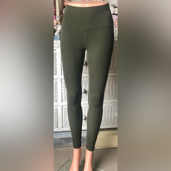 Lululemon Align Full Length Leggings in green color Size 2 - Picture 1 of 9